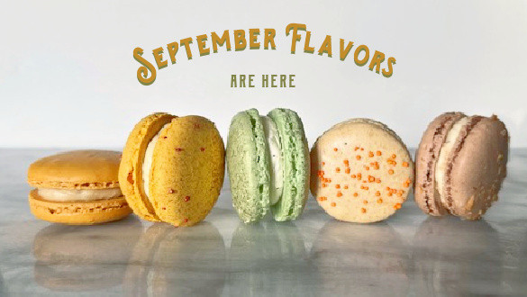 Five New Luscious Macaron Flavors for Fall