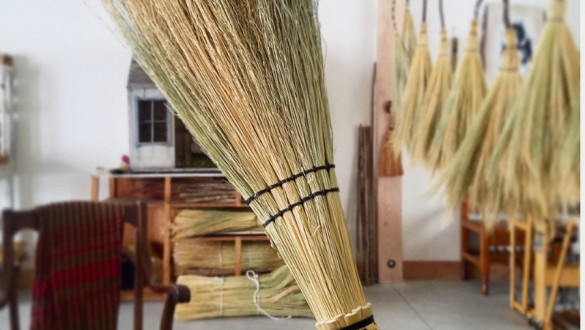 Intermediate Broom Making: Woven Whisk Broom